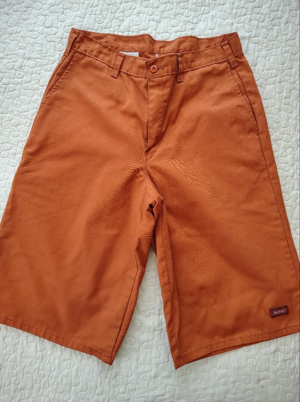 Dickies Orange Men’s Work Shorts Size 33.